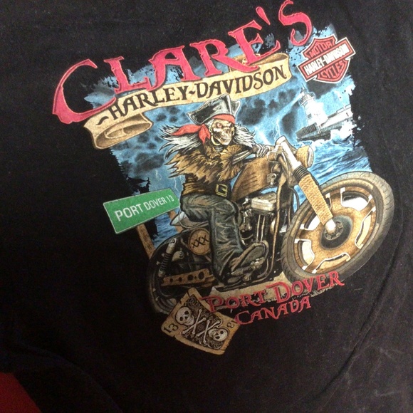 HARLEY-DAVIDSON Port Dover tshirt - Picture 2 of 3